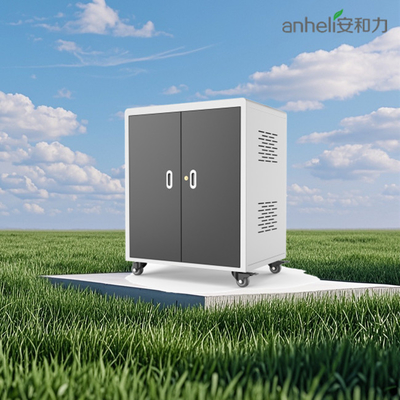کابینت ایستگاه شارژ لپ تاپ 30 سوکت برق AC سبد شارژ