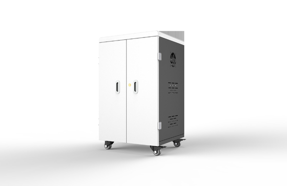 چرخ دستی شارژ تبلت 42 پورت AC Power 4 چرخ