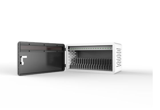 دستگاه‌های شارژ قابل حمل، کابینت شارژ تبلت 18 شیاری