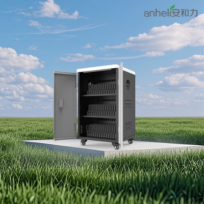 سبد شارژ تبلت 42 پورت با فن های AC و خنک کننده