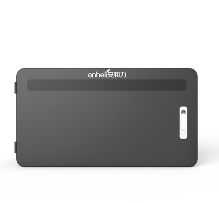 18 واحد ایستگاه شارژ چندگانه Chromebook برای کلاس درس 5 ولت 2.4 آمپر