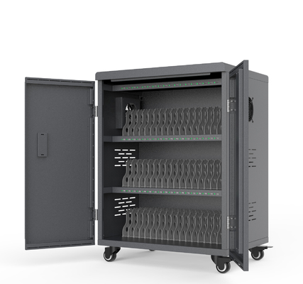محفظه شارژ USB خاکستری 54 Bays For School 8S Security Protect