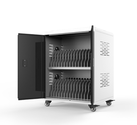 کابینت شارژ کروم بوک با ظرفیت 10 آمپر 60 هرتزی لپ تاپ چندگانه، 30 واحد