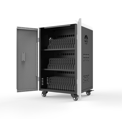 42 Bays Tablet Storage Cabinet 50Hz 60Hz Classroom Cart iPad