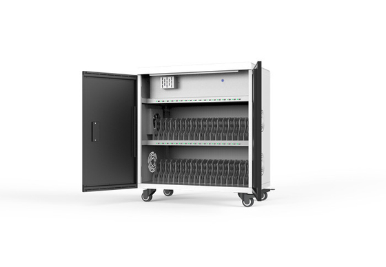 کابینت شارژ 36 درب 8S Security برای مدرسه با 4 چرخ